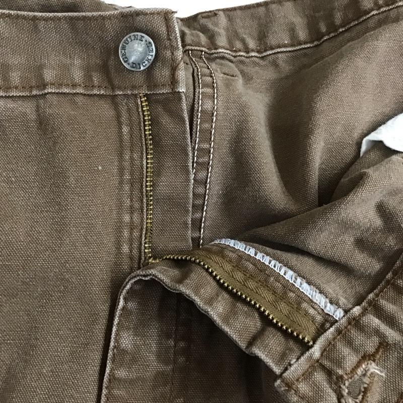 ディッキーズ Dickies パンツ ワークパンツ、ペインターパンツ ED218STB 42 × 30 40インチ 無地 茶 / ブラウン /  メンズ USED 古着 中古 10109544