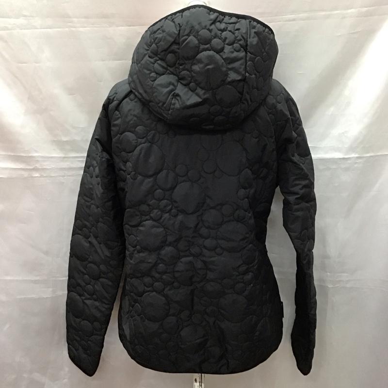 アディダス adidas ジャケット、上着 ジャンパー、ブルゾン S03637 キルティングパーカー ITX50 タグ付き M 無地 黒 / ブラック /  レディース USED 古着 中古 10113267