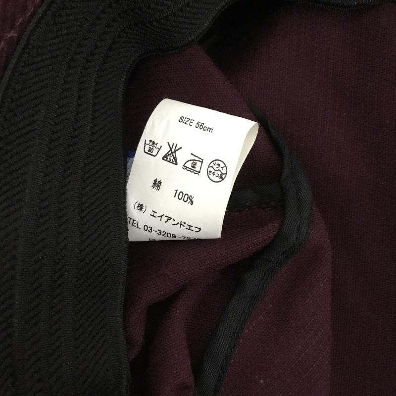カブー KAVU 帽子 ハット コードバケットハット コーデュロイ ロゴ、文字 ボルドー / ボルドー /  レディース USED 古着 中古 10129587