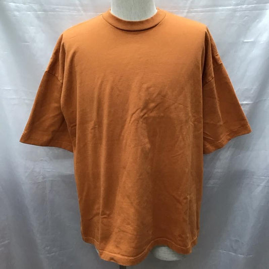 エマクローズ EMMA CLOTHES Tシャツ 半袖 EMsc490 クルーネック M 無地 橙 / オレンジ /  メンズ USED 古着 中古 10117044