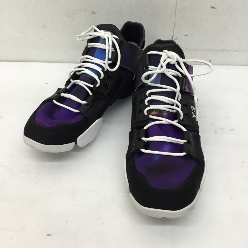 ワイスリー Y-3 スニーカー スニーカー BA7848 M  黒 / ブラック / X 青 / ブルー / X 紫 / パープル /  レディース USED 古着 中古 10142206