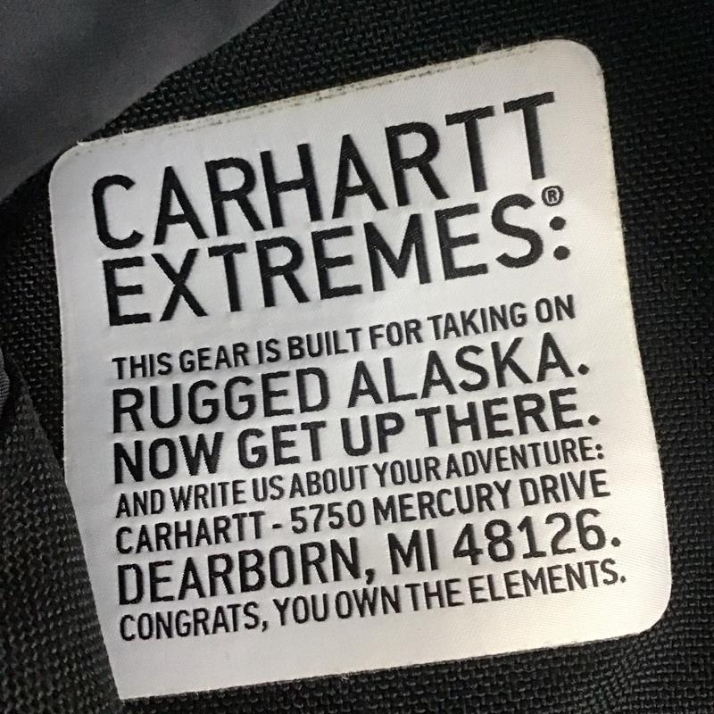 カーハート Carhartt ジャケット、上着 ジャケット、ブレザー C55 BLK 襟コーデュロイ Extremes L ロゴ、文字 黒 / ブラック /  メンズ USED 古着 中古 10107925