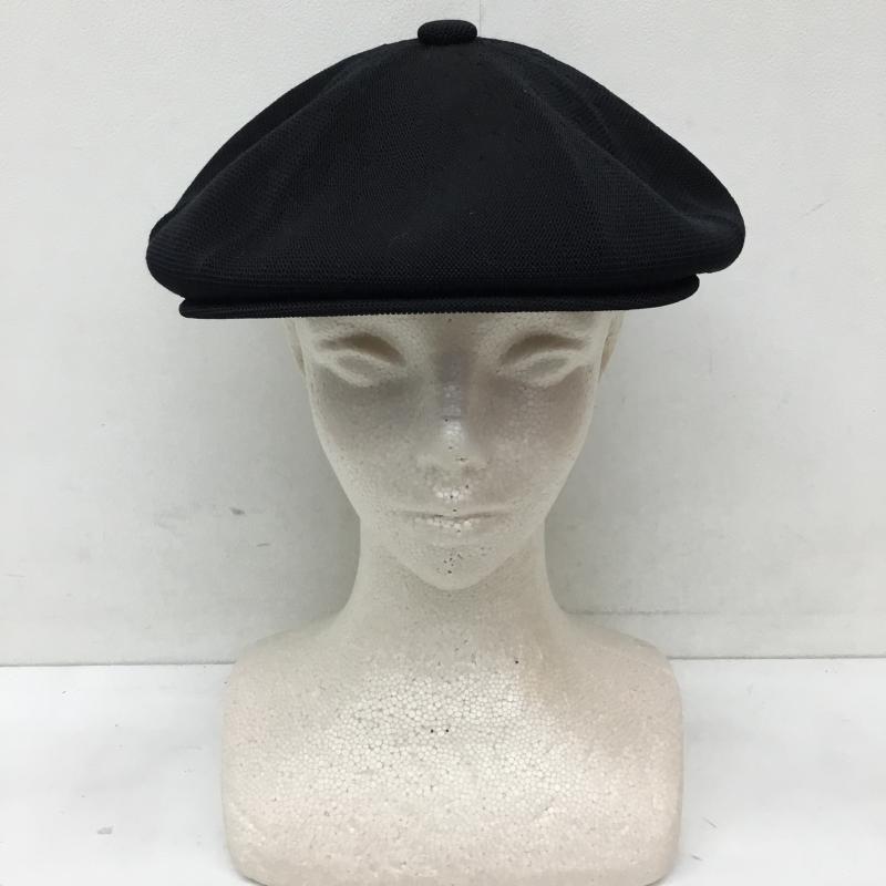 カンゴール KANGOL 帽子 ハンチング K3192SM FREE ロゴ、文字 黒 / ブラック /  メンズ USED 古着 中古 10134021