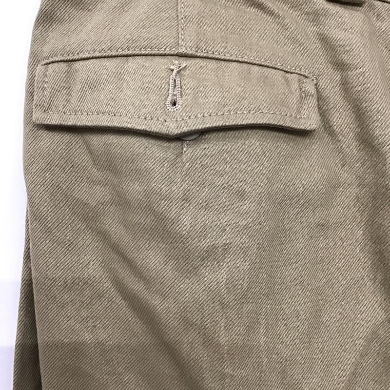ミリタリー ミリタリー パンツ ワークパンツ、ペインターパンツ ワークパンツ ワイドパンツ ミリタリーパンツ フランス軍 M52 復刻 無地 ベージュ / ベージュ /  メンズ USED 古着 中古 10141638