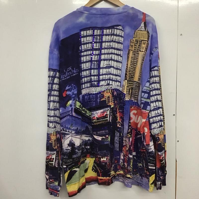 シュプリーム Supreme カットソー 長袖 25SS SkylineSequin 長袖カットソー XL プリント マルチカラー / マルチカラー /  メンズ USED 古着 中古 10146104