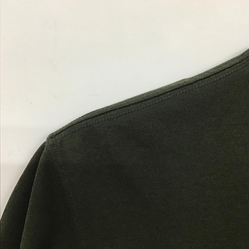 モンベル mont-bell Tシャツ 半袖 1114746 WICT山文様 半袖カットソー プリントTシャツ クルーネック M ロゴ、文字 カーキ / カーキ /  メンズ USED 古着 中古 10133515