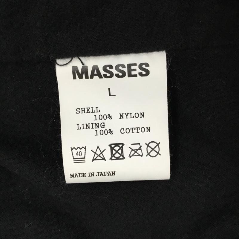 マシス MASSES ジャケット、上着 ジャンパー、ブルゾン コーチジャケット L プリント 黒 / ブラック /  メンズ USED 古着 中古 10108823