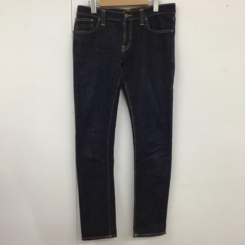 ヌーディージーンズ Nudie Jeans パンツ デニム、ジーンズ N612 TIGHT LONG JOHN スキニーパンツ ストレッチ W30 L32 30インチ 無地 インディゴ / インディゴ /  メンズ USED 古着 中古 10121337