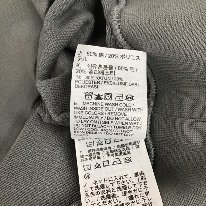 ナイキ NIKE トレーナー 長袖 db4960-073 長袖スウェット クルーネック L ロゴ、文字 灰 / グレー /  メンズ USED 古着 中古 10129265
