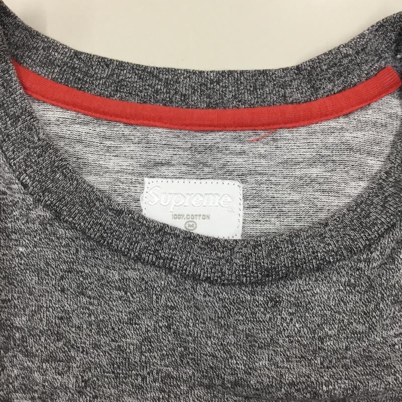 シュプリーム Supreme Tシャツ 半袖 09SS FootballTop09 フットボールTシャツ ナンバリング プリントTシャツ M ロゴ、文字 灰 / グレー /  メンズ USED 古着 中古 10114081