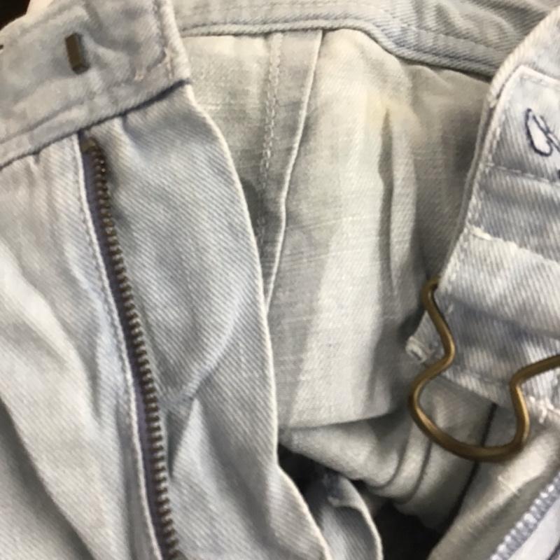 ポロラルフローレン POLO RALPH LAUREN パンツ デニム、ジーンズ 26インチ 無地 水色 / ライトブルー /  レディース USED 古着 中古 10131981