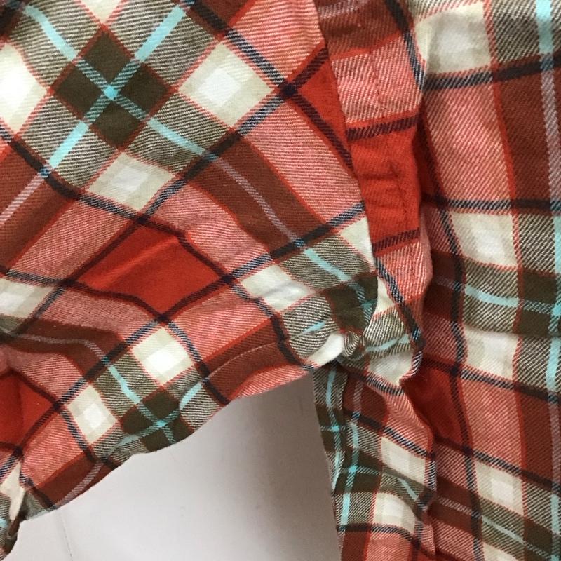 ブルックスブラザーズ BROOKS BROTHERS シャツ、ブラウス 長袖 ボタンダウンシャツ M チェック マルチカラー / マルチカラー /  メンズ USED 古着 中古 10111382