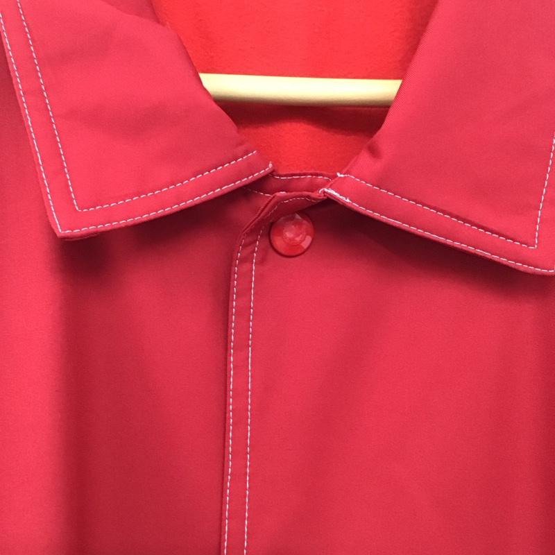 フレッドペリー FRED PERRY ジャケット、上着 ジャケット、ブレザー ジャケット アウター カラージャケット フロントボタン ロゴ、文字 赤 / レッド /  メンズ USED 古着 中古 10146700