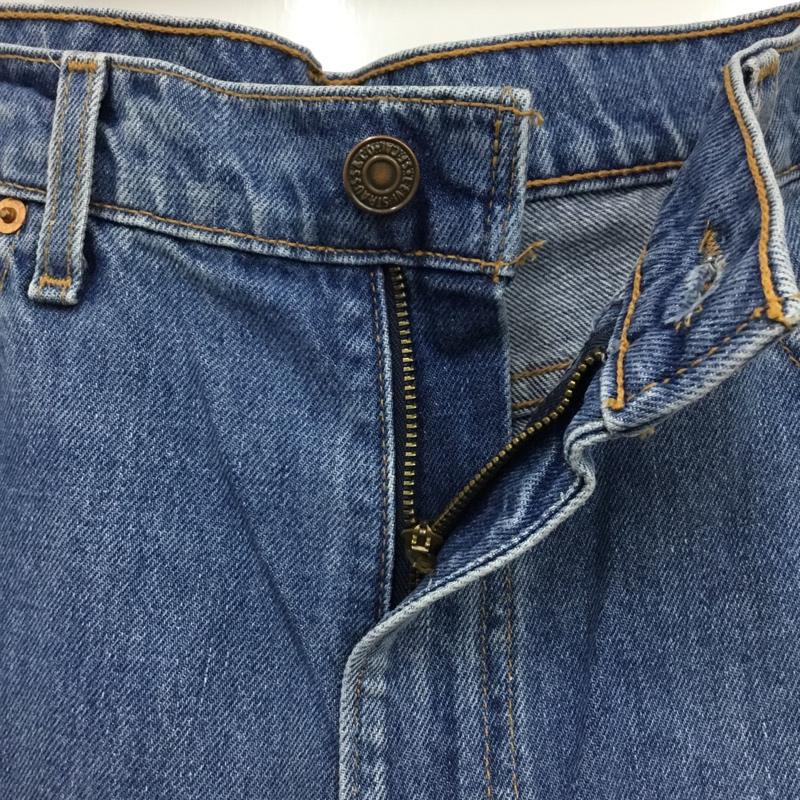 リーバイストラウスアンドコー Levi Strauss & co. パンツ デニム、ジーンズ デニムパンツ ストレートパンツ ワイドパンツ カジュアルパンツ 36 無地 インディゴ / インディゴ /  メンズ USED 古着 中古 10116232