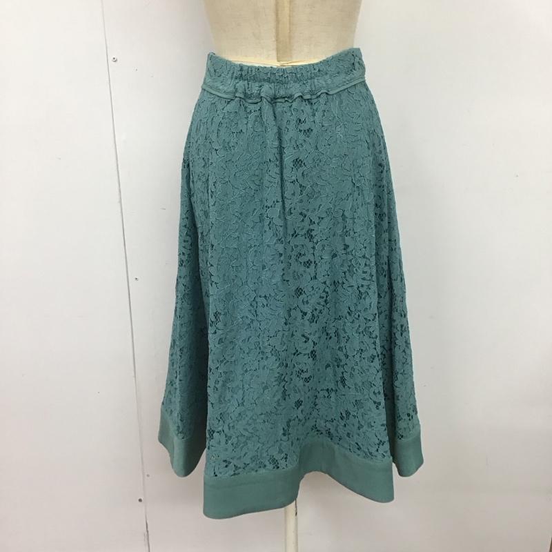 ミッシュマッシュ MISCH MASCH スカート ひざ丈スカート 38  水色 / ライトブルー /  レディース USED 古着 中古 10124570