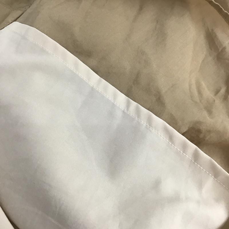 ミルクフェド MILKFED. ワンピース ロングスカート 半袖ロングワンピース シャツワンピース フロントボタン ONE SIZE 無地 ベージュ / ベージュ /  レディース USED 古着 中古 10141314