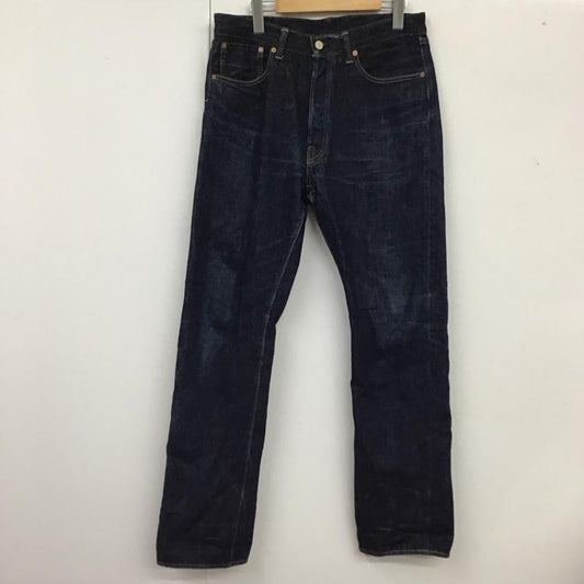 ウエアハウス WAREHOUSE パンツ デニム、ジーンズ デニムパンツ ストレートパンツ ワイドパンツ カジュアルパンツ 33インチ 無地 インディゴ / インディゴ /  メンズ USED 古着 中古 10119500