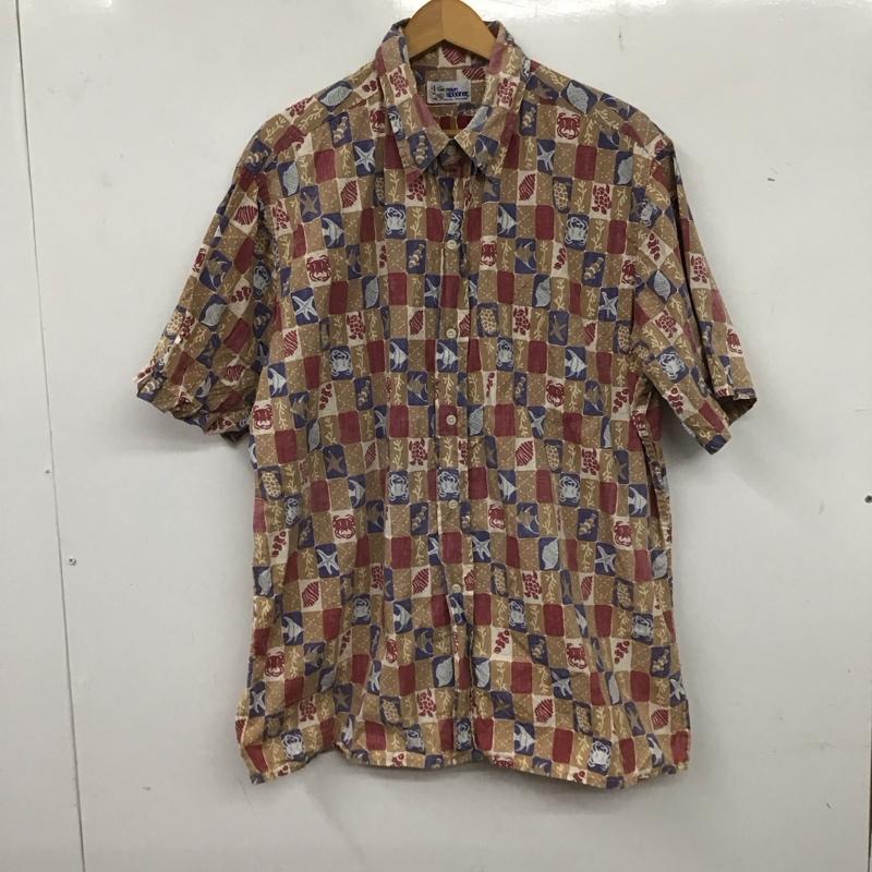 レインスプーナー reyn spooner シャツ、ブラウス 半袖 半袖シャツ プリントシャツ カラーシャツ アロハシャツ 総柄 マルチカラー / マルチカラー /  メンズ USED 古着 中古 10135962
