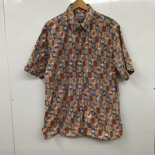 レインスプーナー reyn spooner シャツ、ブラウス 半袖 半袖シャツ プリントシャツ カラーシャツ アロハシャツ 総柄 マルチカラー / マルチカラー /  メンズ USED 古着 中古 10135962