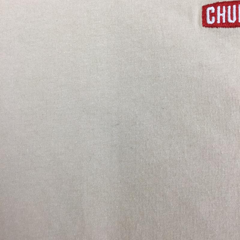 チャムス CHUMS Tシャツ 半袖 CH11-1012 M プリント ベージュ / ベージュ /  レディース USED 古着 中古 10141335