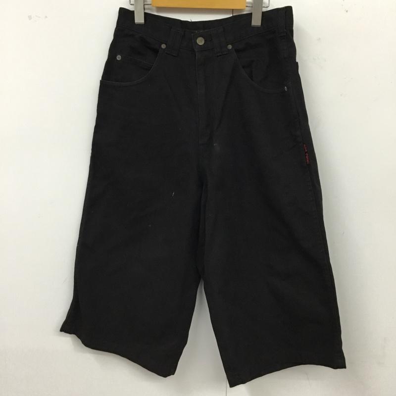 ドッグタウン DOGTOWN パンツ ショートパンツ ショートパンツ ハーフパンツ カジュアルパンツ デニムパンツ M ロゴ、文字 黒 / ブラック /  メンズ USED 古着 中古 10117098