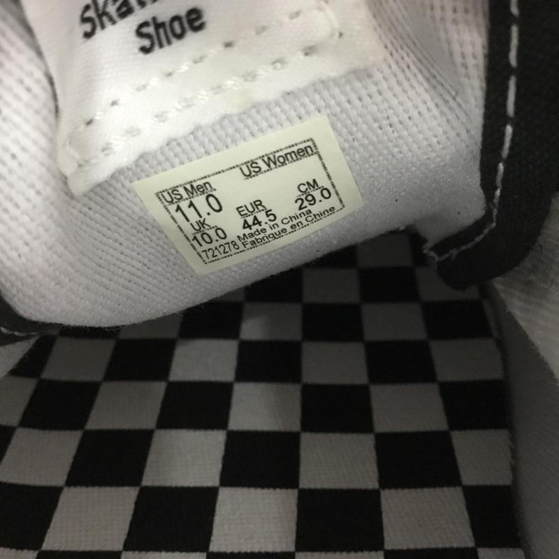 バンズ VANS スニーカー スニーカー 23AB0019B BEDWIN AUTHENTIC LX 29cm 箱有 29.0cm 総柄 白 / ホワイト / X 黒 / ブラック / X 灰 / グレー /  メンズ USED 古着 中古 10142703