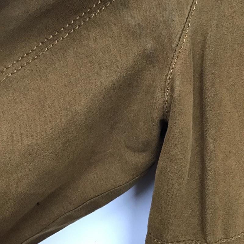 ザラメン ZARA MAN ジャケット、上着 ジャケット、ブレザー ジップアップジャケット アウター 古着 S 無地 茶 / ブラウン /  メンズ USED 古着 中古 10130532