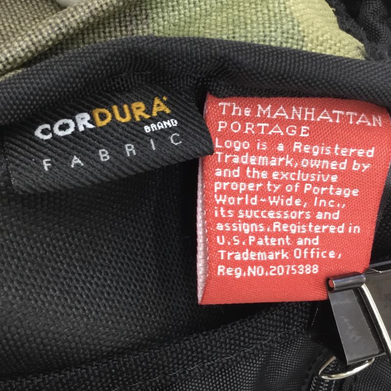 マンハッタンポーテージ Manhattan Portage ショルダーバッグ ショルダーバッグ カモフラージュ柄・迷彩 黒 / ブラック /  メンズ USED 古着 中古 10134136