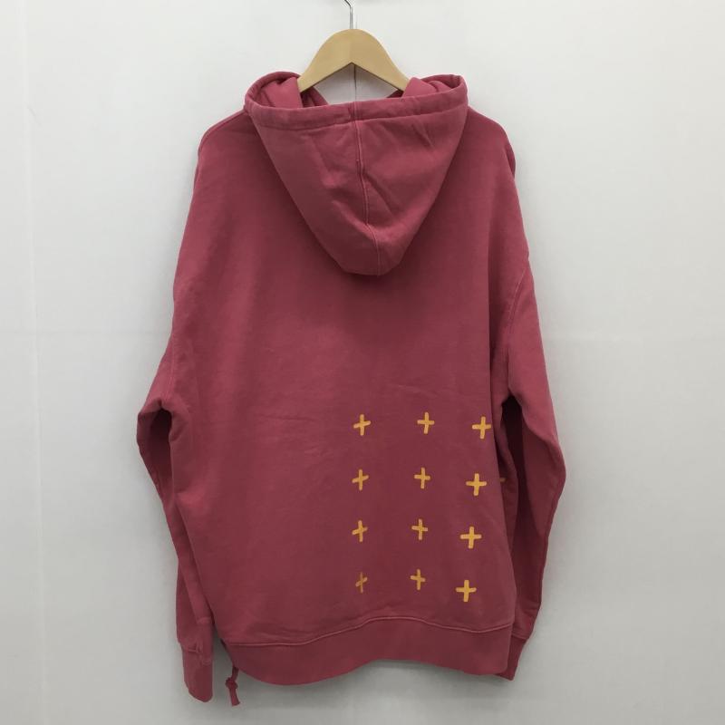 スビ KSUBI パーカー 長袖 KSUBI パーカー　MSP23FL014 L ロゴ、文字 マゼンタ / マゼンタ /  メンズ USED 古着 中古 10122368