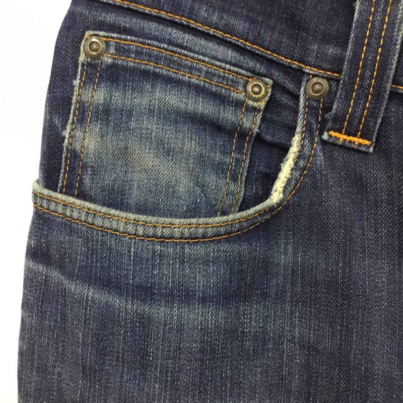 ヌーディージーンズ Nudie Jeans パンツ デニム、ジーンズ デニムパンツ スリムパンツ ストレッチパンツ ジーンズ 33インチ 無地 インディゴ / インディゴ /  メンズ USED 古着 中古 10117104