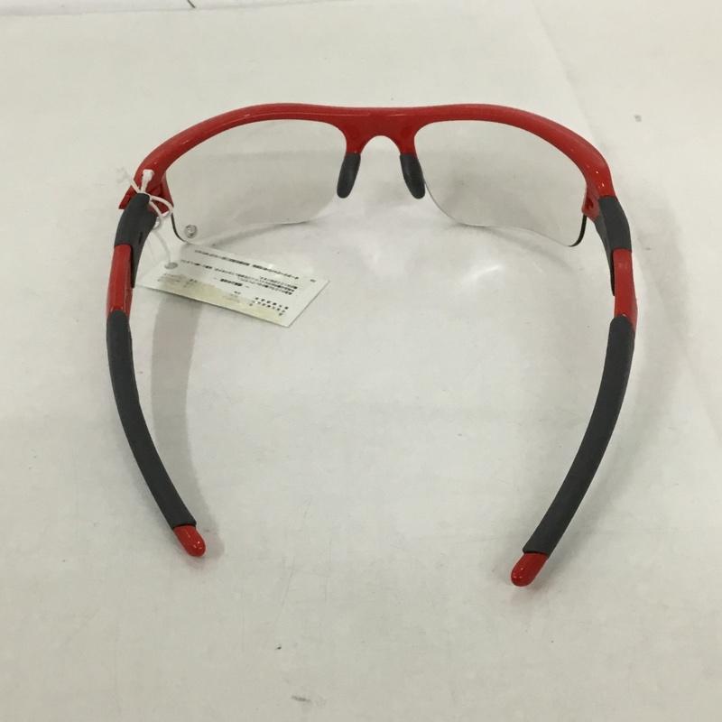 オークリー OAKLEY めがね・サングラス サングラス OO9009-06 FLAK JACKET ロゴ、文字 赤 / レッド / X 灰 / グレー /  メンズ USED 古着 中古 10129364