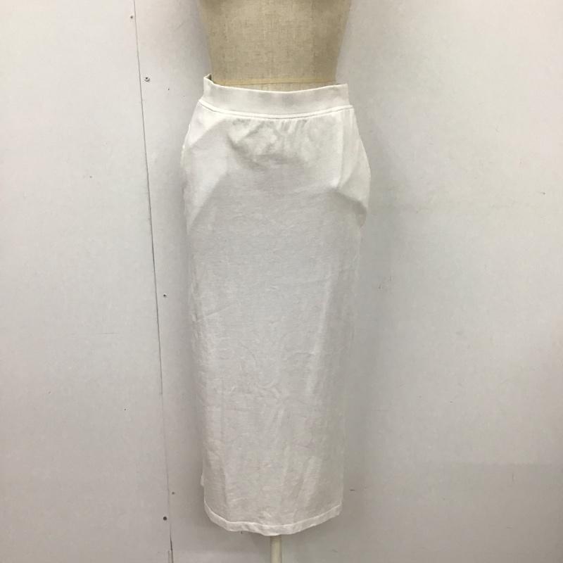 ザラ ZARA スカート ロングスカート 4424 167 250 タイトスカート S 無地 白 / ホワイト /  レディース USED 古着 中古 10118696