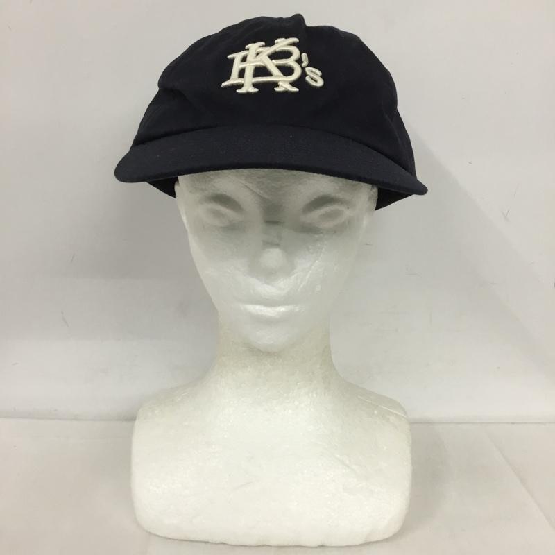 ケボズ KEBOZ 帽子 キャップ KBZSS22CA017 EFG 6 PANEL CAP FREE ロゴ、文字 紺 / ネイビー /  メンズ USED 古着 中古 10124614