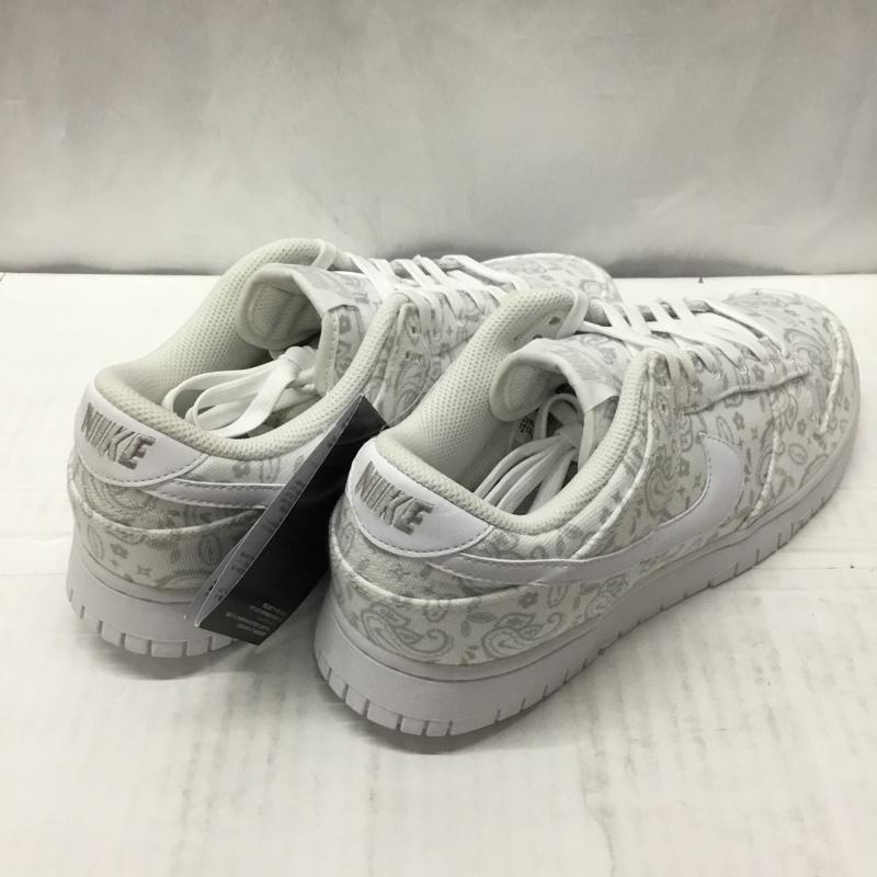 ナイキ NIKE スニーカー スニーカー DJ9955 100 WMNS DUNK LOW ESS 28cm 箱有 ペイズリー 28.0cm ロゴ、文字 白 / ホワイト /  メンズ USED 古着 中古 10111970