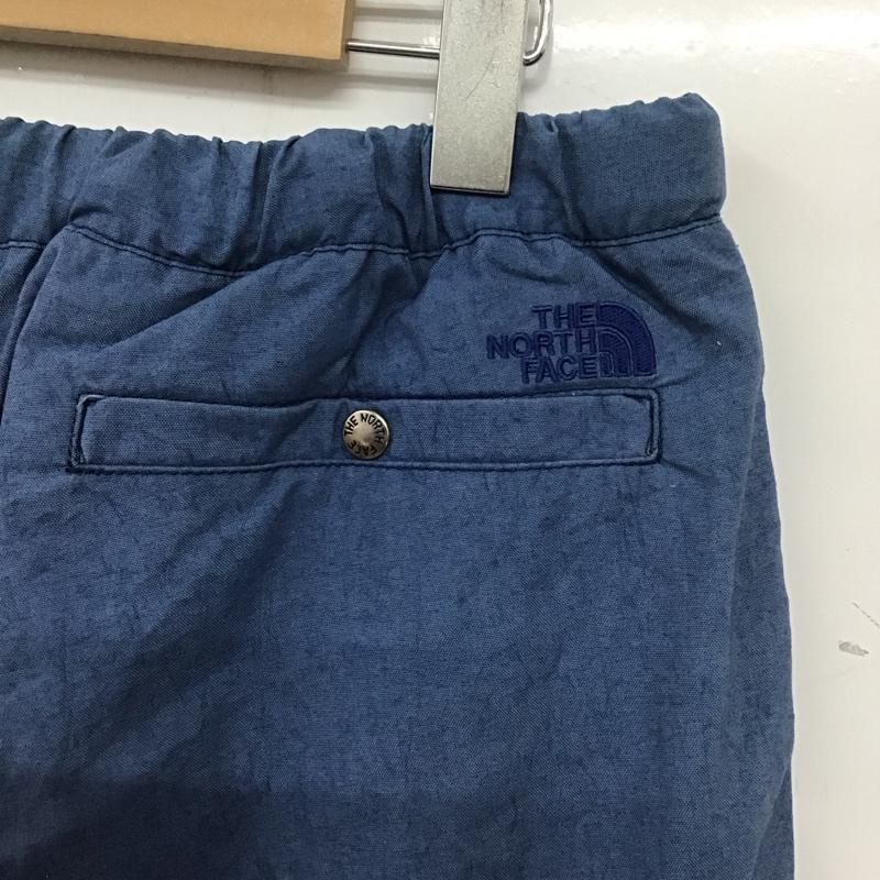 ザノースフェイス THE NORTH FACE パンツ ワークパンツ、ペインターパンツ nb31454h イージーパンツ ワイドパンツ L ロゴ、文字 青 / ブルー /  メンズ USED 古着 中古 10133212