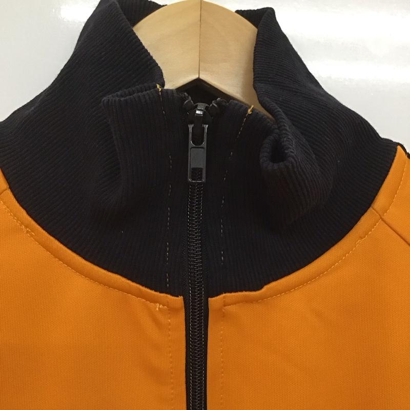 カッパ Kappa ジャケット、上着 ジャケット、ブレザー KPO-22053 ジャージ M ワンポイント 橙 / オレンジ / X 黒 / ブラック /  メンズ USED 古着 中古 10144098