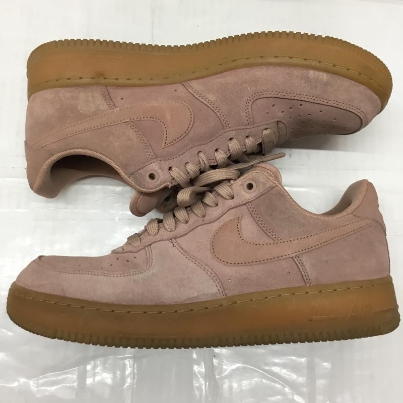 ナイキ NIKE スニーカー スニーカー AA1117-600 AIR FORCE 1 07 LV8 SUEDE 28cm 28.0cm ロゴ、文字 桃 / ピンク / X ベージュ / ベージュ /  メンズ USED 古着 中古 10106866