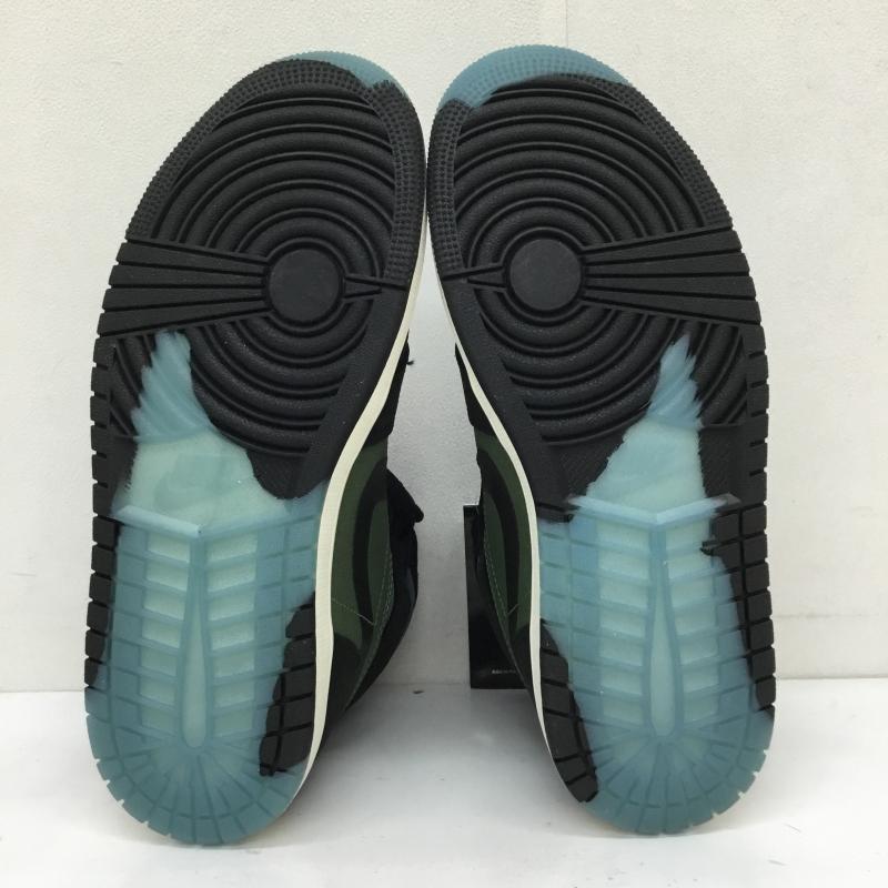 ナイキ NIKE スニーカー スニーカー DB2889-003 Nike Air Jordan 1 Element GORE-TEX Noise Aqua and Light Olive エアジョーダン１ 25.0cm ロゴ、文字 黒 / ブラック / X 緑 / グリーン / X 青 / ブルー /  メンズ USED 古着 中古 10112691