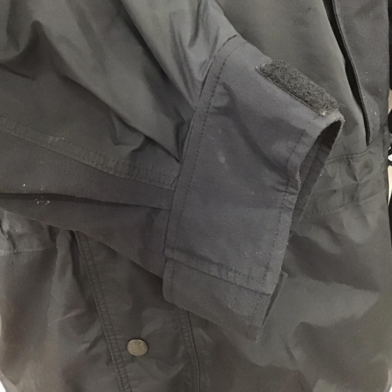 ザノースフェイス THE NORTH FACE ジャケット、上着 ジャンパー、ブルゾン np-2190 マウンテンパーカ ジップアップジャケット 長袖パーカー ナイロンジャケット L ロゴ、文字 黒 / ブラック /  メンズ USED 古着 中古 10117637