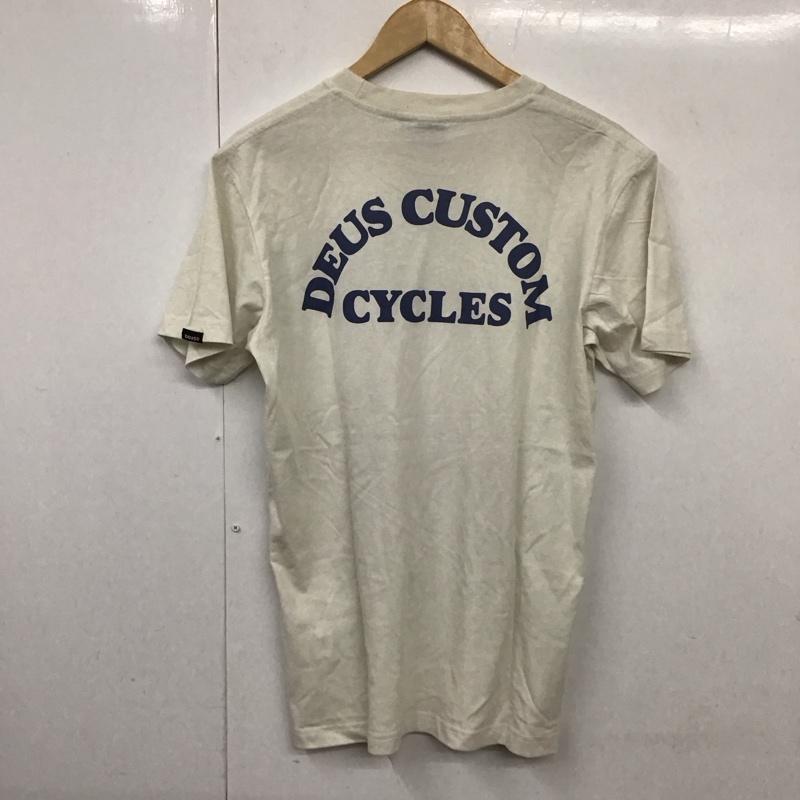 デウスエクスマキナ DEUS EX MACHINA Tシャツ 半袖 dmp2211545b LEMONADETEE 半袖カットソー プリントTシャツ M プリント 白 / ホワイト /  メンズ USED 古着 中古 10130740