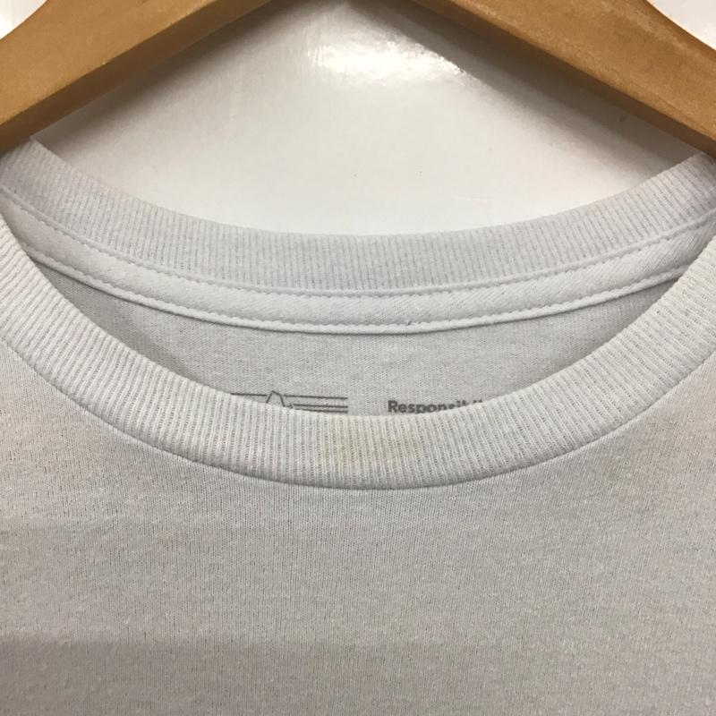 パタゴニア patagonia Tシャツ 半袖 M プリント X ロゴ、文字 白 / ホワイト /  メンズ USED 古着 中古 10134616