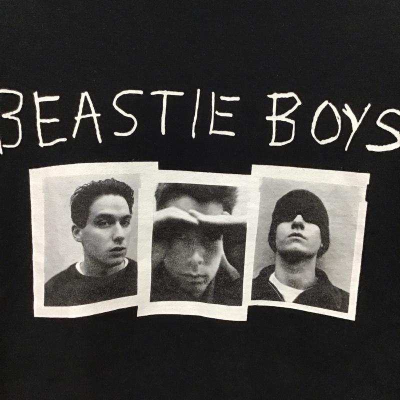 古着 USED Tシャツ 半袖 バンドTシャツ BEASTIE BOYS RAP TEES L プリント 黒 / ブラック /  メンズ USED 古着 中古 10123352