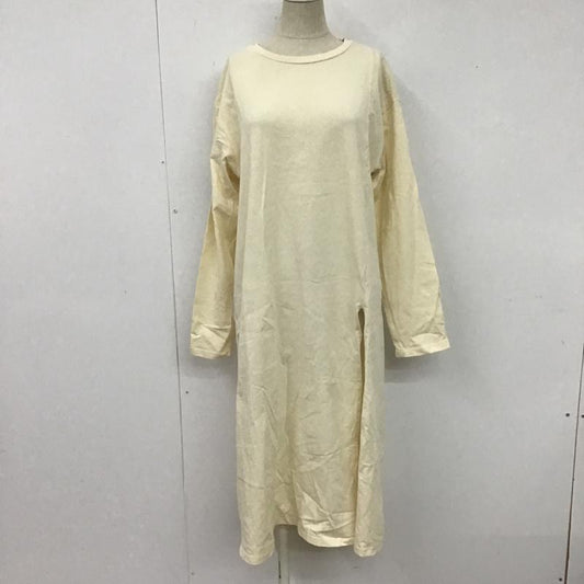 ダブルクローゼット w closet ワンピース ロングスカート FREE 無地 アイボリー / アイボリー /  レディース USED 古着 中古 10106102