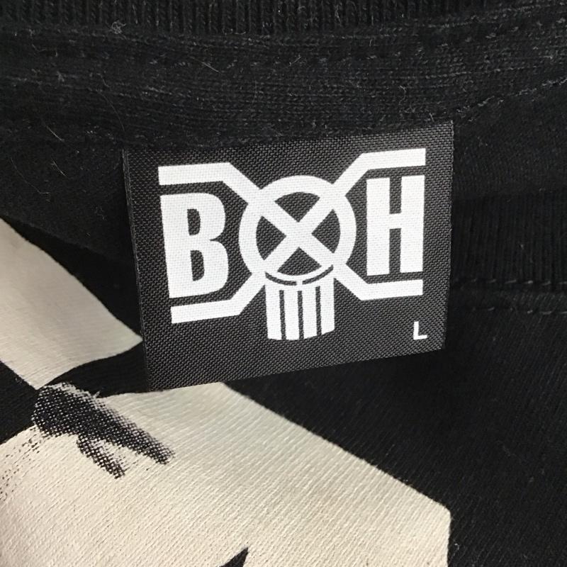 バウンティーハンター BOUNTY HUNTER Tシャツ 半袖 半袖カットソー プリントTシャツ クルーネックカットソー L プリント 黒 / ブラック /  メンズ USED 古着 中古 10126521