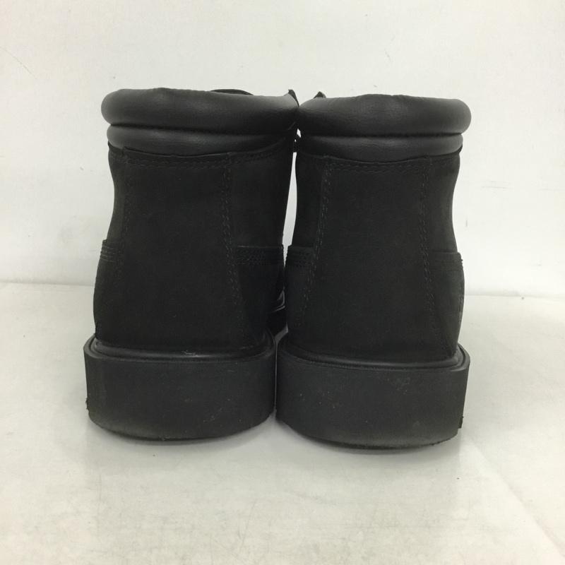 ティンバーランド Timberland ブーツ ショートブーツ A1698 BASIC CHUKKA A1P3J レースアップ 27cm 27.0cm ワンポイント 黒 / ブラック /  メンズ USED 古着 中古 10143919
