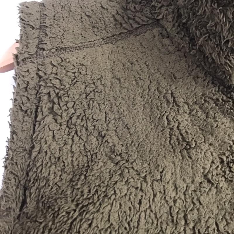 パタゴニア patagonia ベスト ベスト 25926fa18 18AWLosGustVEST ジップアップフリースベスト M ロゴ、文字 カーキ / カーキ /  メンズ USED 古着 中古 10145942