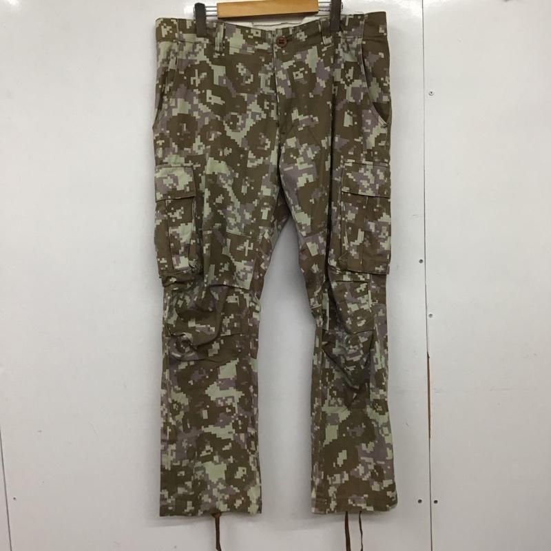 サー SSUR パンツ ワークパンツ、ペインターパンツ ワークパンツ ワイドパンツ カジュアルパンツ L 総柄 マルチカラー / マルチカラー /  メンズ USED 古着 中古 10150065
