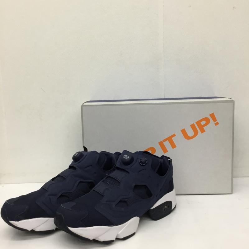 リーボック Reebok スニーカー スニーカー DV6986 NSTA PUMP FURY OG 27.0cm ロゴ、文字 紺 / ネイビー / X 白 / ホワイト /  メンズ USED 古着 中古 10142848