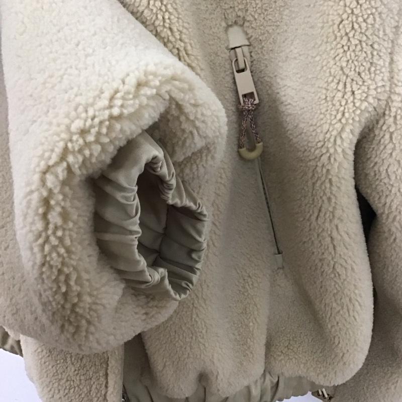 ザラ ZARA ジャケット、上着 ジャンパー、ブルゾン L 無地 ベージュ / ベージュ /  レディース USED 古着 中古 10125023