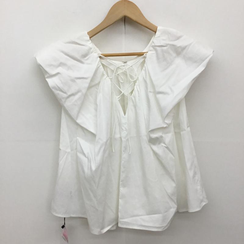 ココ ディール COCO DEAL カットソー 半袖 2 無地 白 / ホワイト /  レディース USED 古着 中古 10134736